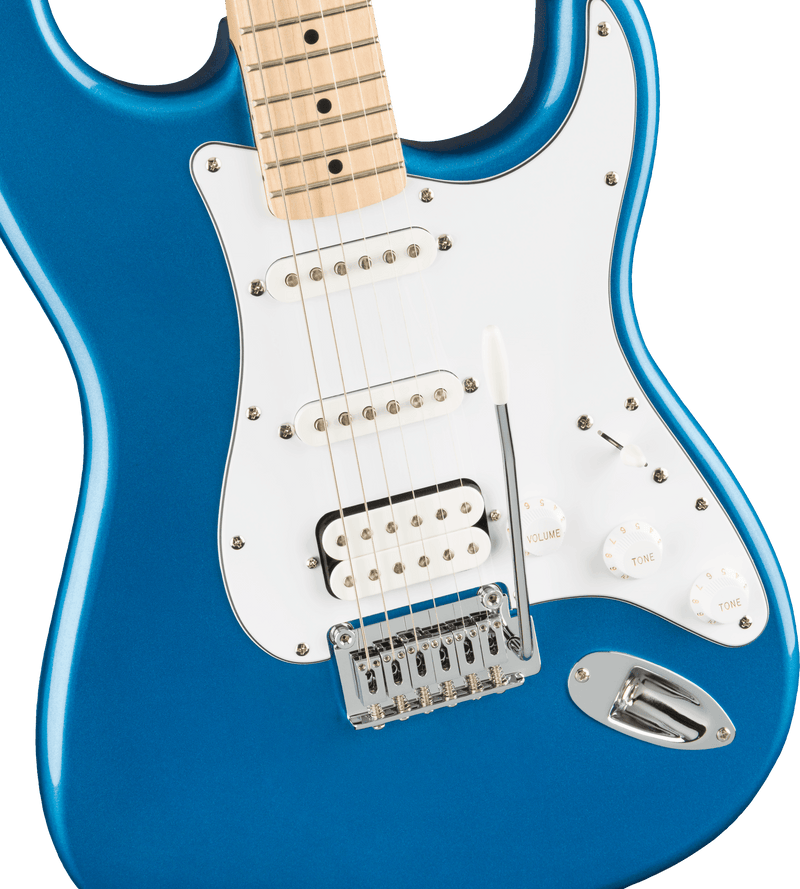 Guitarra Electrica Fender Affinity Series™ Stratocaster® HSS Pack, Maple Fingerboard, Lake Placid Blue, Gig Bag, 15G - 120V 0372820002 - The Music Site