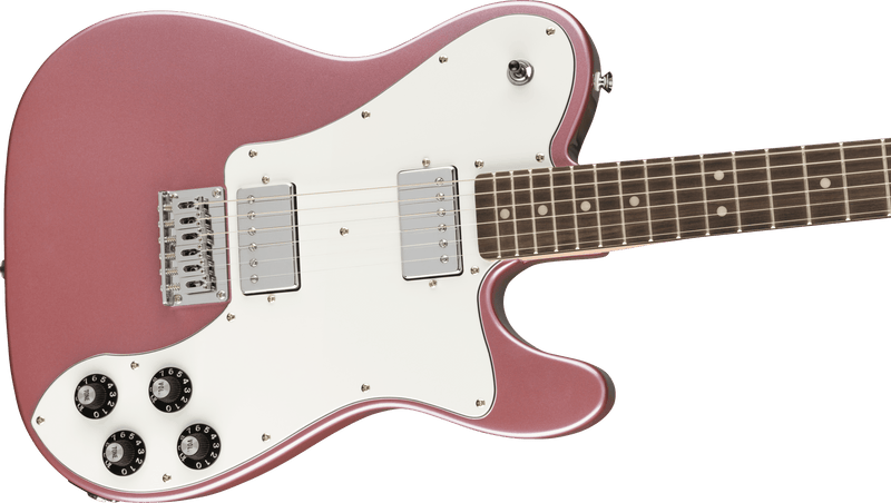 Guitarra Electrica Fender Affinity Series™ Telecaster® Deluxe, Laurel Fingerboard, White Pickguard, Burgundy Mist 0378250566 - The Music Site