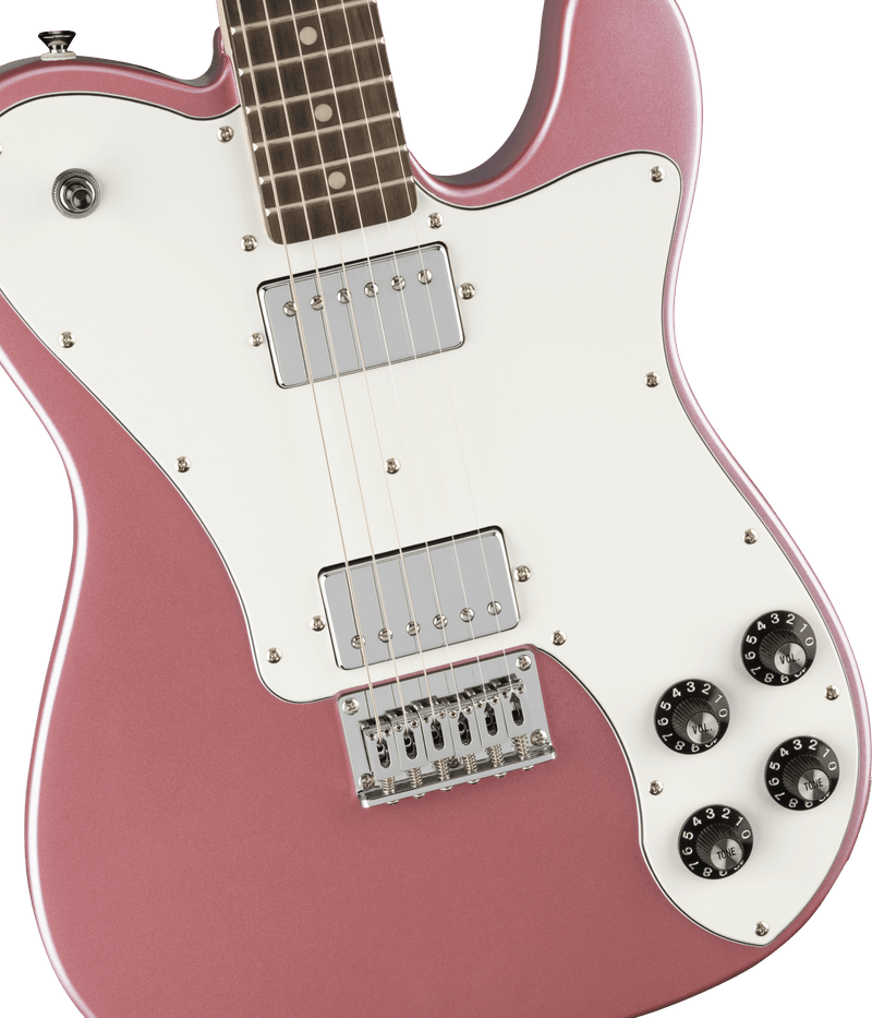 Guitarra Electrica Fender Affinity Series™ Telecaster® Deluxe, Laurel Fingerboard, White Pickguard, Burgundy Mist 0378250566 - The Music Site