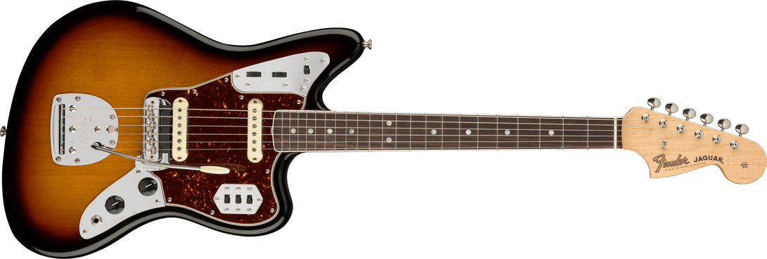 Guitarra Electrica Fender American Original '60s Jaguar®, diapasón de palisandro, rayos de sol de 3 colores 0110160800 - The Music Site
