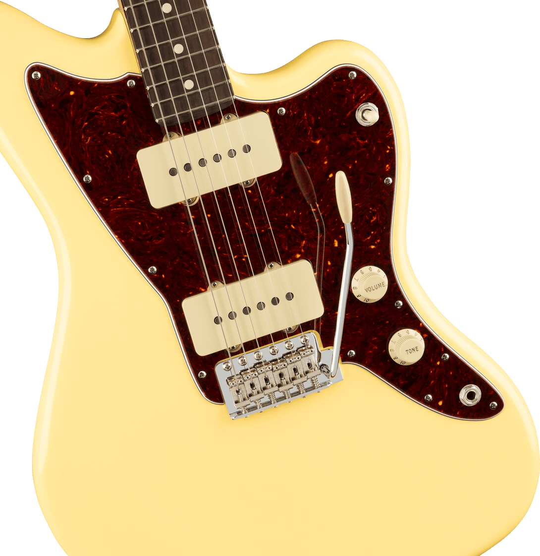 Guitarra Electrica Fender American Performer Jazzmaster®, diapasón de palisandro, blanco vintage 0115210341 - The Music Site