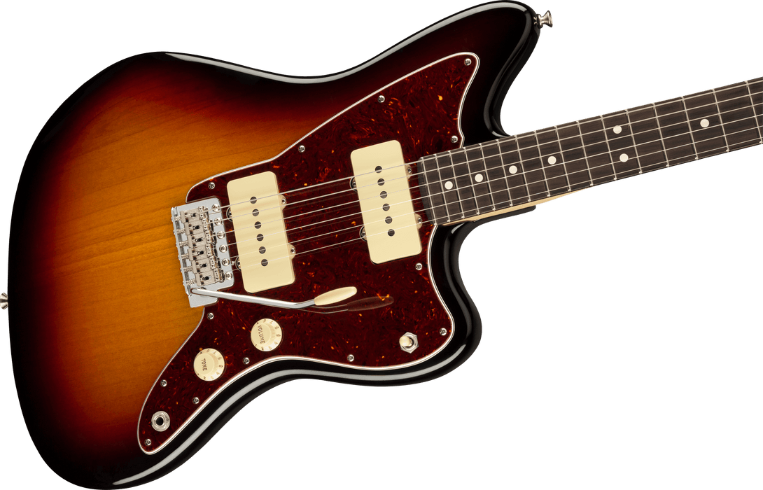 Guitarra Electrica Fender American Performer Jazzmaster®, diapasón de palisandro, rayos de sol de 3 colores 0115210300 - The Music Site