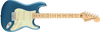 Guitarra Electrica Fender American Performer Stratocaster®, diapasón de arce, azul satinado Lake Placid 0114912302 - The Music Site