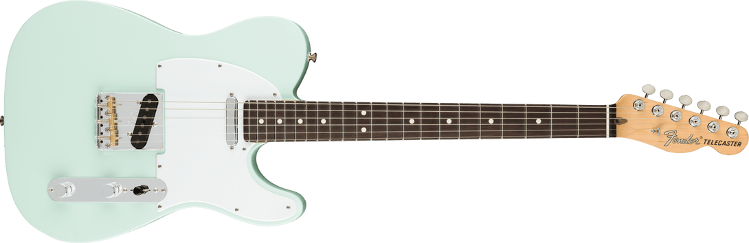 Guitarra Electrica Fender American Performer Telecaster®, diapasón de palisandro, azul sónico satinado 0115110372 - The Music Site