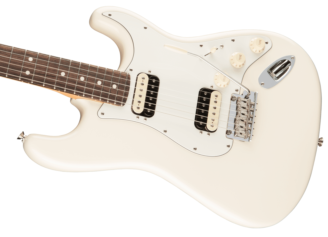 Guitarra Electrica Fender American Pro Stratocaster® HH ShawBucker™, diapasón de palisandro, blanco olímpico 0113050705 - The Music Site