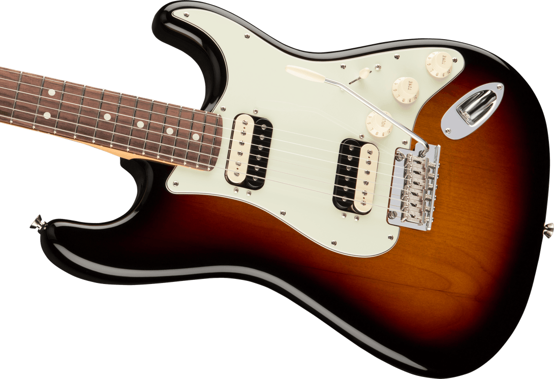 Guitarra Electrica Fender American Pro Stratocaster® HH ShawBucker™, diapasón de palisandro, rayos de sol de 3 colores 0113050700 - The Music Site
