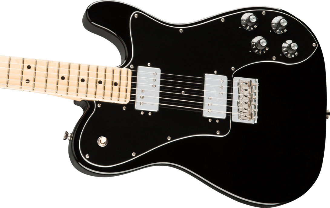 Guitarra Electrica Fender American Pro Telecaster® Deluxe ShawBucker™, diapasón de arce, negro 0113082706 - The Music Site