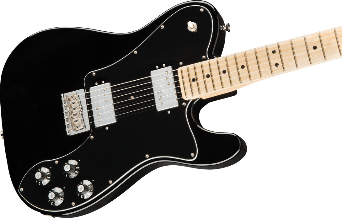 Guitarra Electrica Fender American Pro Telecaster® Deluxe ShawBucker™, diapasón de arce, negro 0113082706 - The Music Site