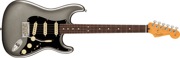 Guitarra Electrica Fender American Professional II Stratocaster®, diapasón de palisandro, mercurio 0113900755 - The Music Site