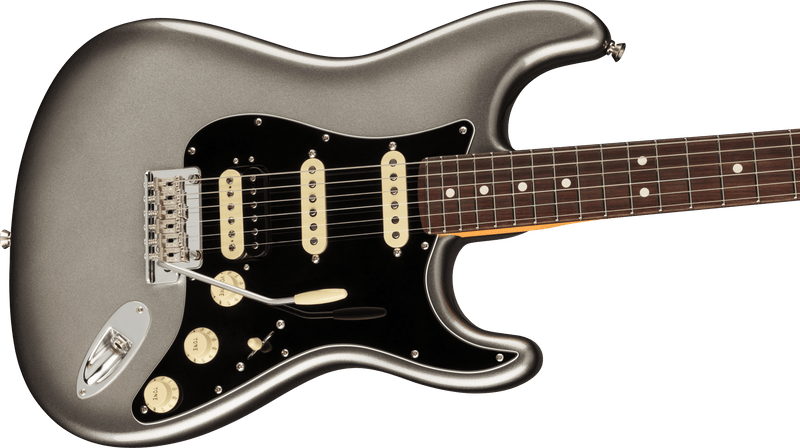 Guitarra Electrica Fender American Professional II Stratocaster® HSS, diapasón de palisandro, mercurio 0113910755 - The Music Site