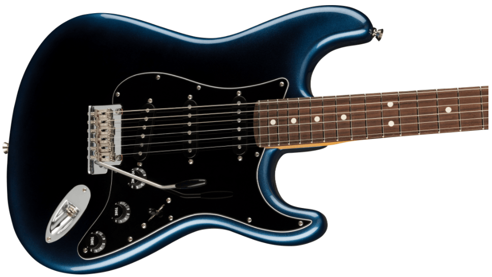 Guitarra Electrica Fender American Professional II Stratocaster®, Rosewood Fingerboard, Dark Night 0113900761 - The Music Site