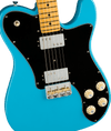 Guitarra Electrica Fender American Professional II Telecaster® Deluxe, Diapasón de arce, Azul Miami 0113962719 - The Music Site