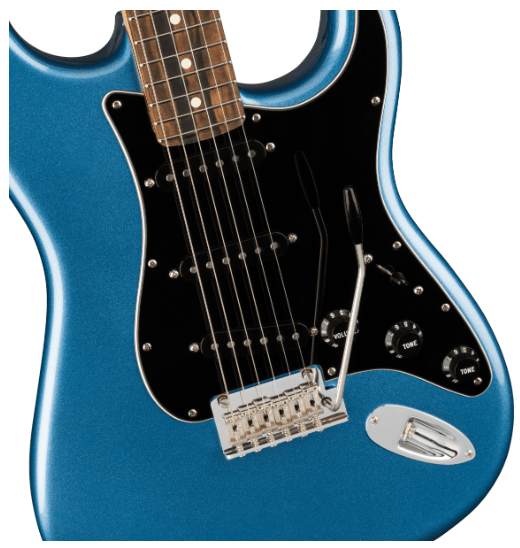 Guitarra Electrica Fender American Professional Stratocaster, Ebony Fingerboard, Lake Placid Blue Limited Edition 0113091702 - The Music Site