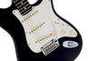Guitarra Electrica Fender American Standard Stratocaster®, diapasón de palisandro, negro 0113000706 - The Music Site