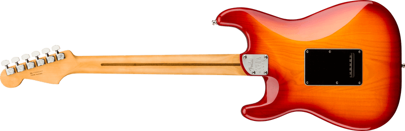 Guitarra Electrica Fender American Ultra Luxe Stratocaster®, Maple Fingerboard, Plasma Red Burst 0118062773 - The Music Site
