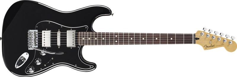 Guitarra Electrica Fender Blacktop™ Stratocaster® HSH, diapasón de palisandro, negro 0148900506 - The Music Site