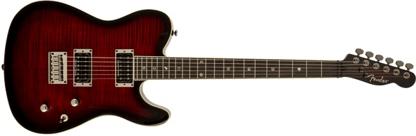 Guitarra Electrica Fender Custom Telecaster® FMT HH, Laurel Fingerboard, Black Cherry Burst 0262004561 Special Edition - The Music Site