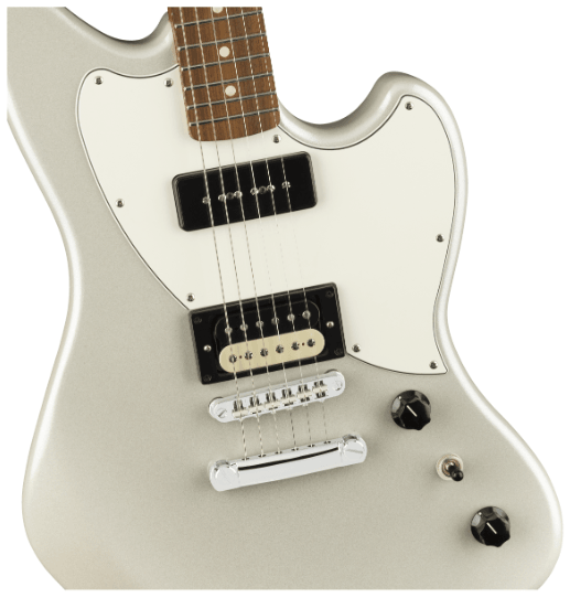 Guitarra Electrica Fender Fender® PowerCaster™, Pau Ferro Fingerboard, White Opal 0143523351 - The Music Site