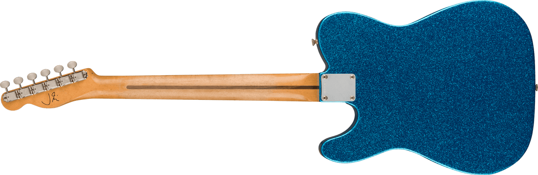 Guitarra Electrica Fender J Mascis Telecaster®, diapasón de arce, Bottle Rocket Blue Flake 0140262326 - The Music Site