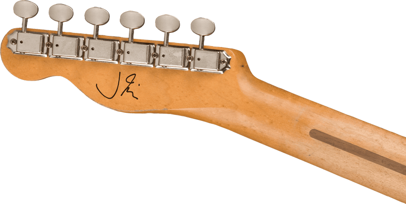 Guitarra Electrica Fender J Mascis Telecaster®, diapasón de arce, Bottle Rocket Blue Flake 0140262326 - The Music Site