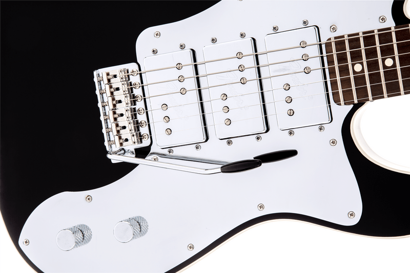 Guitarra Electrica Fender J5 Triple Tele® Deluxe, diapasón de palisandro, negro0130050306 - The Music Site