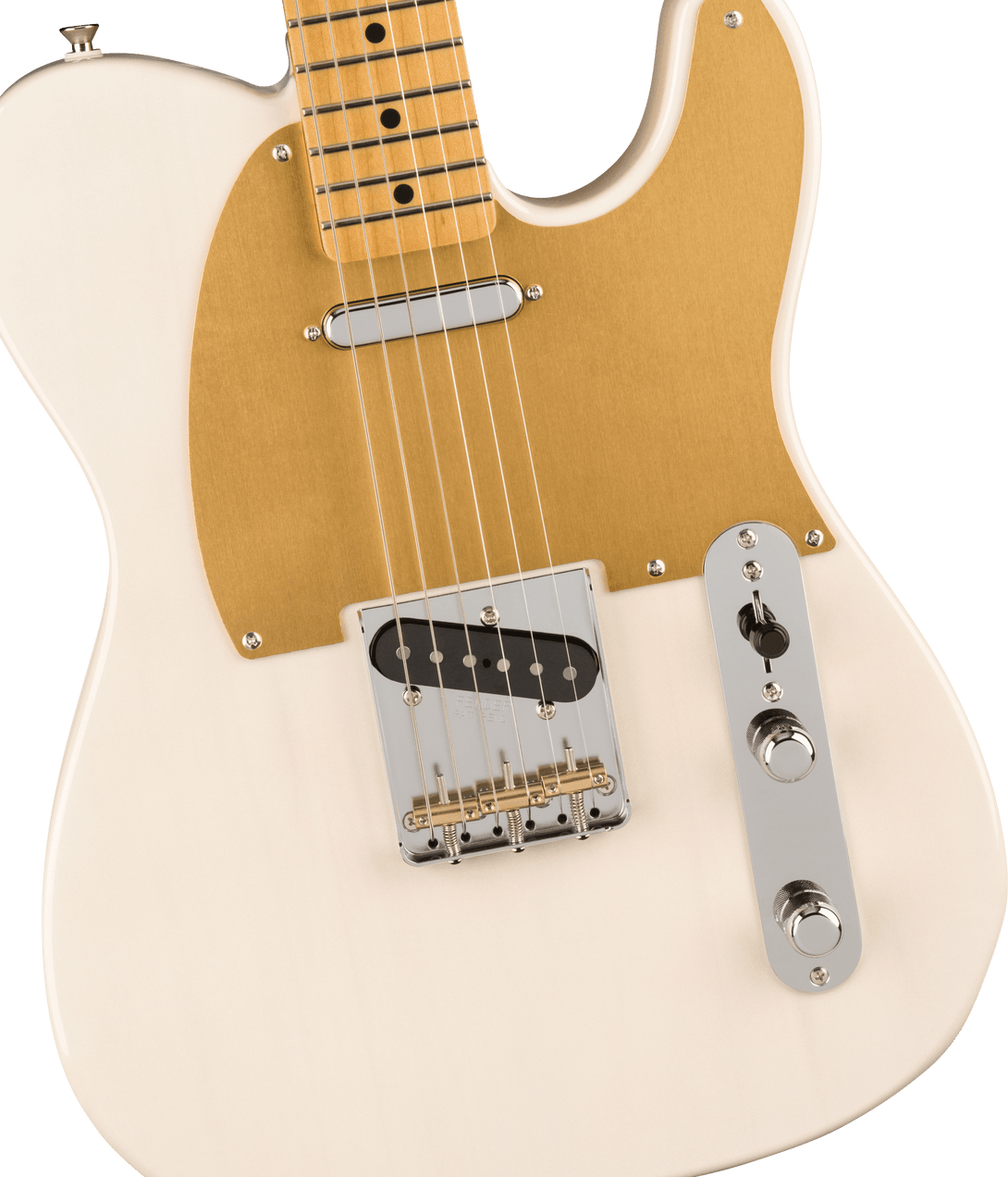 Guitarra Electrica Fender JV Modified '50s Telecaster®, Diapasón de arce, Rubio blanco 0251962301 - The Music Site
