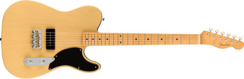 Guitarra Electrica Fender Noventa Telecaster®, diapasón de arce, rubio vintage 0140912307 - The Music Site