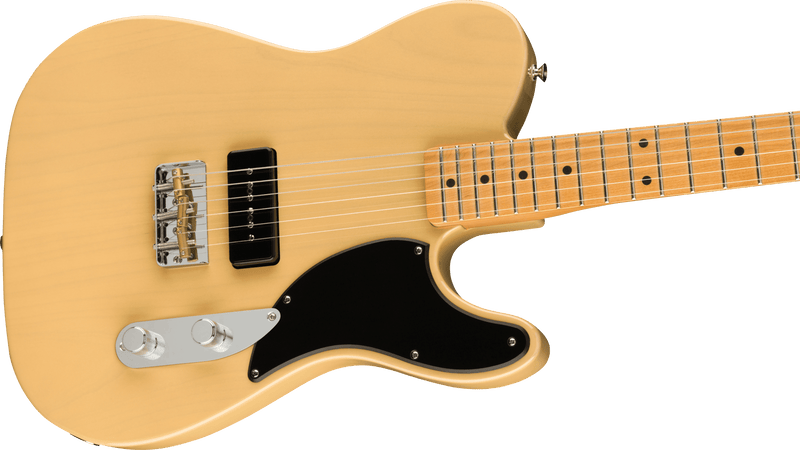 Guitarra Electrica Fender Noventa Telecaster®, diapasón de arce, rubio vintage 0140912307 - The Music Site