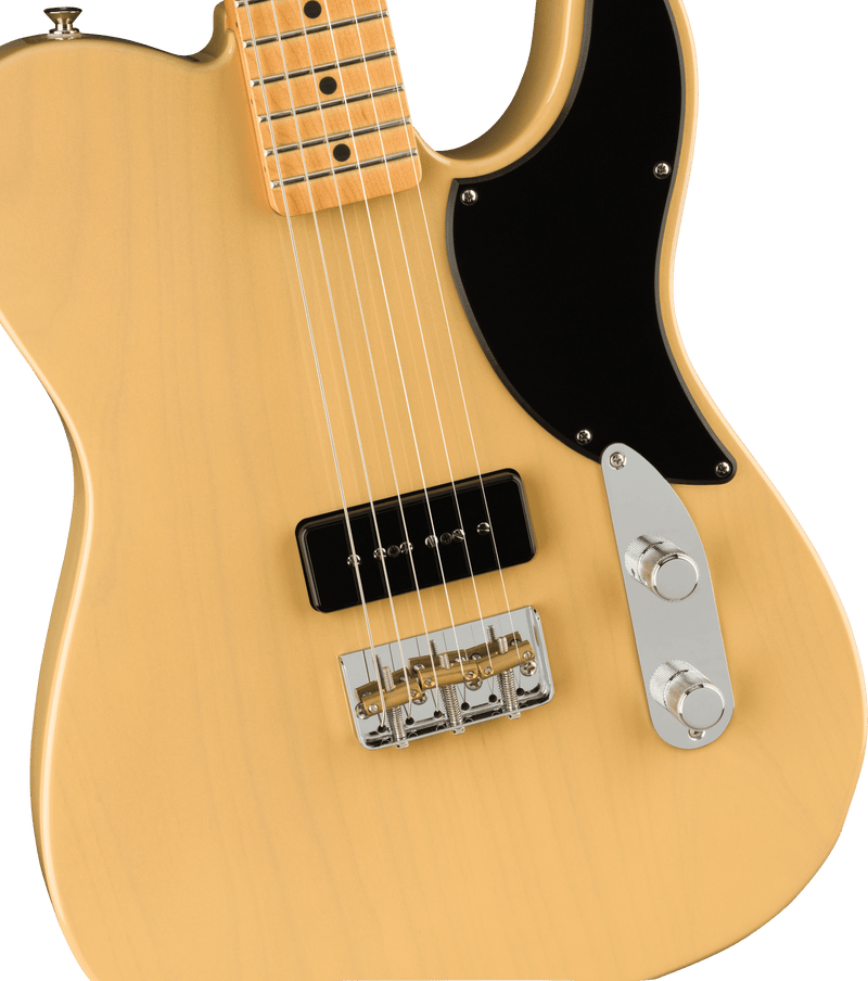 Guitarra Electrica Fender Noventa Telecaster®, diapasón de arce, rubio vintage 0140912307 - The Music Site