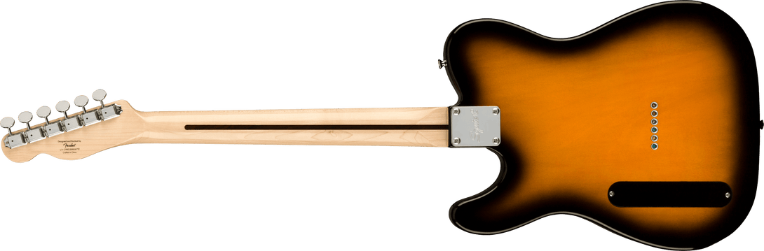 Guitarra Electrica Fender Paranormal Cabronita Telecaster® Thinline, diapasón de arce, golpeador anodizado dorado, Sunburst de 2 colores - The Music Site