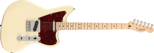 Guitarra Electrica Fender Paranormal Offset Telecaster®, Maple Fingerboard, Tortoiseshell Pickguard, Olympic White0377005505 - The Music Site