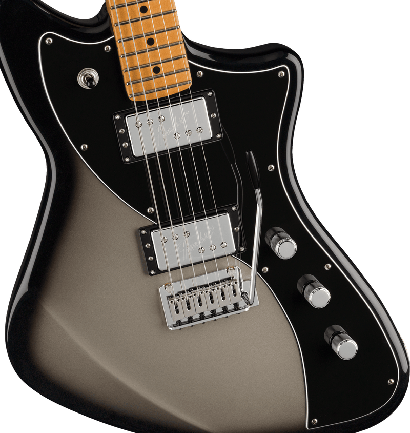 Guitarra Electrica Fender Player Plus Meteora® HH, diapasón de arce, Silverburst 0147352391 - The Music Site