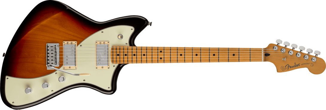 Guitarra Electrica Fender Player Plus Meteora® HH, Maple Fingerboard, 3-Color Sunburst 0147352300 - The Music Site
