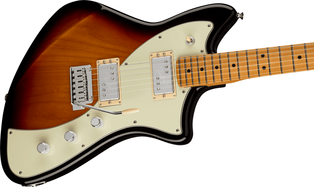Guitarra Electrica Fender Player Plus Meteora® HH, Maple Fingerboard, 3-Color Sunburst 0147352300 - The Music Site