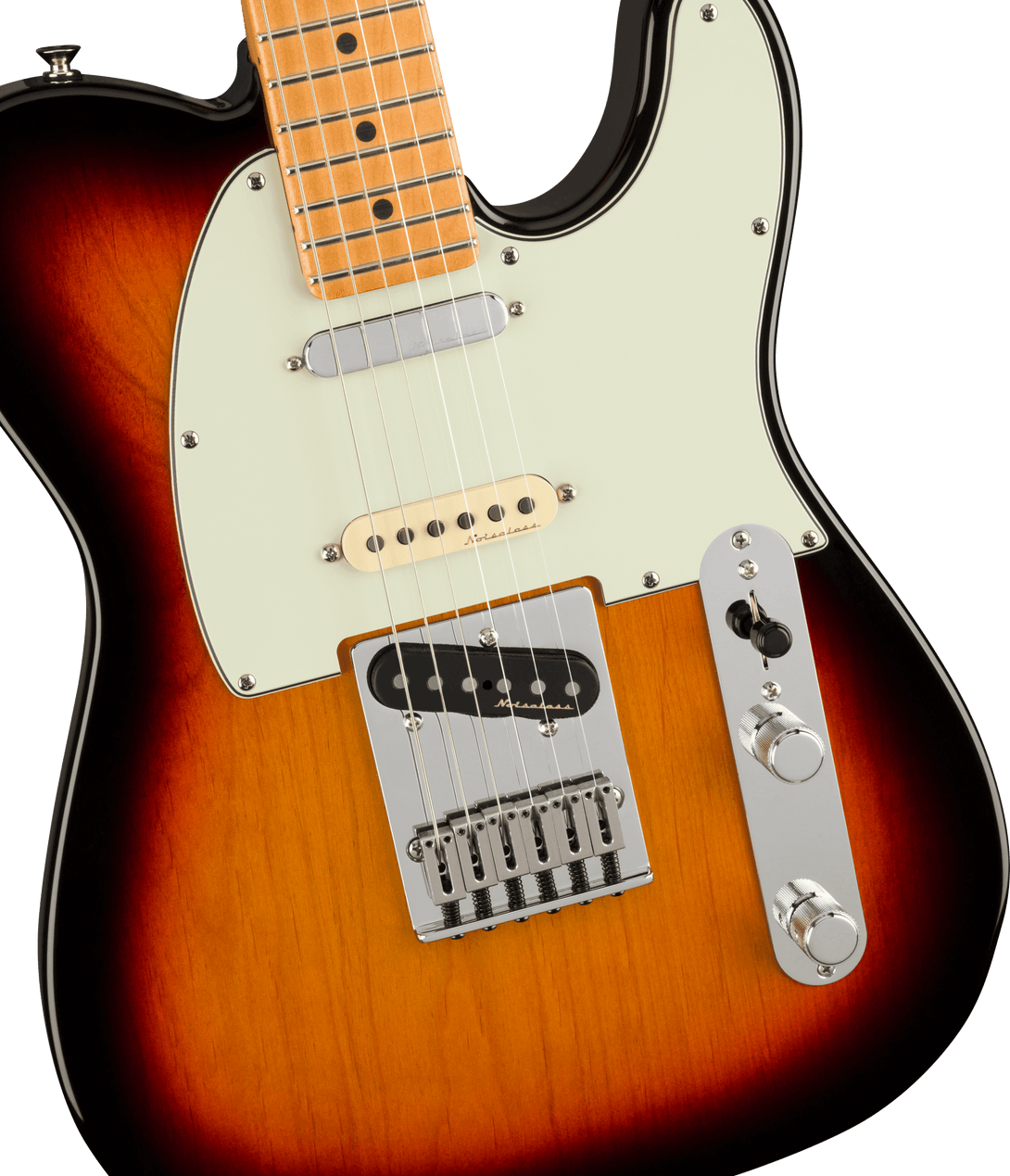 Guitarra Electrica Fender Player Plus Nashville Telecaster®, Maple Fingerboard, 3-Color Sunburst 0147342300 - The Music Site