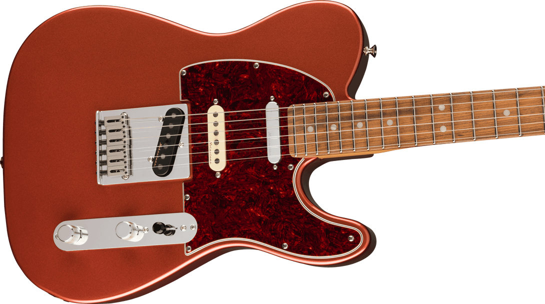 Guitarra Electrica Fender Player Plus Nashville Telecaster®, Pau Ferro Fingerboard, Aged Candy Apple Red 0147343370 - The Music Site