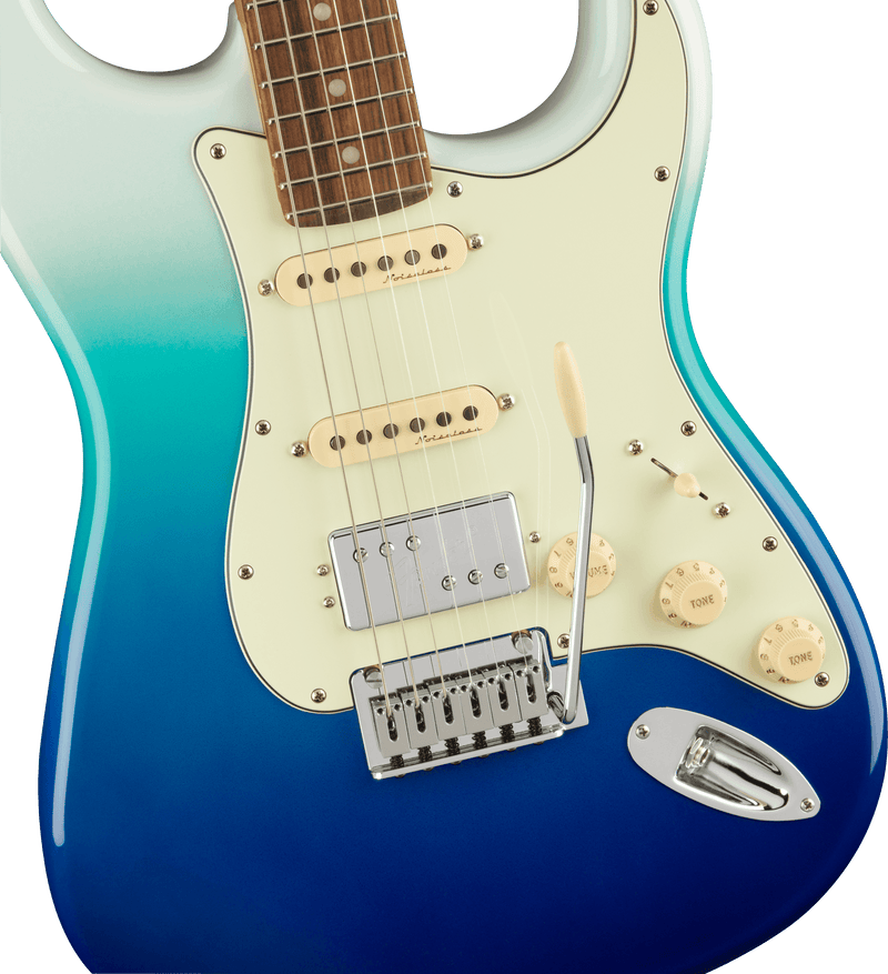 Guitarra Electrica Fender Player Plus Stratocaster® HSS, Pau Ferro Fingerboard, Belair Blue0147323330 - The Music Site