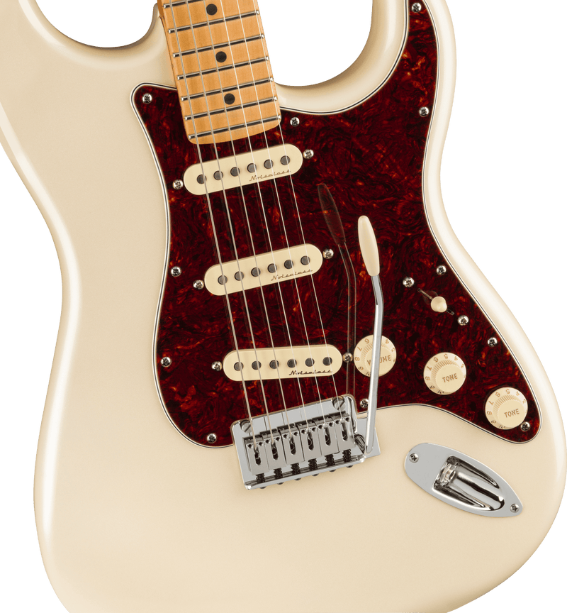 Guitarra Electrica Fender Player Plus Stratocaster®, Maple Fingerboard, Olympic Pearl 0147312323 - The Music Site