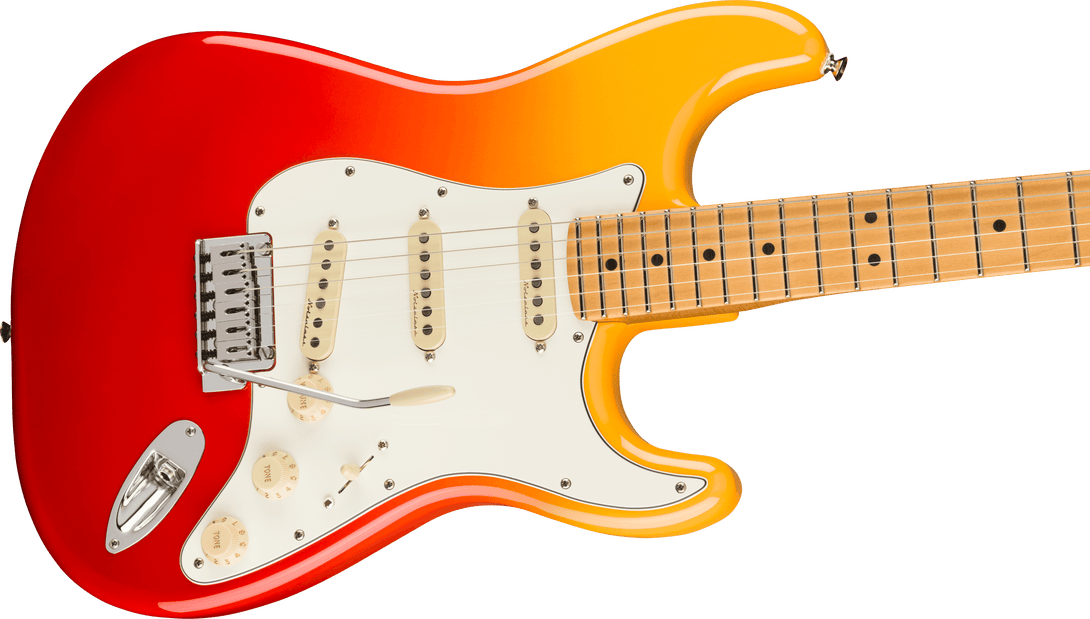 Guitarra Electrica Fender Player Plus Stratocaster®, Maple Fingerboard, Tequila Sunrise 0147312387 - The Music Site