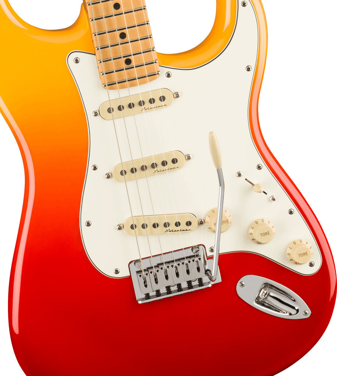 Guitarra Electrica Fender Player Plus Stratocaster®, Maple Fingerboard, Tequila Sunrise 0147312387 - The Music Site