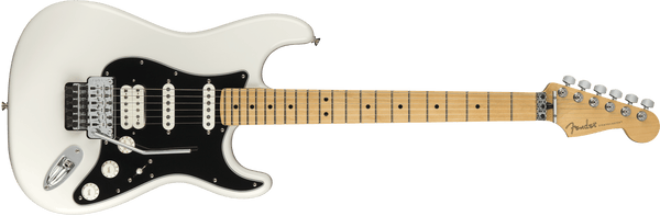 Guitarra Electrica Fender Player Stratocaster® con Floyd Rose®, diapasón de arce, blanco polar1149402515 - The Music Site