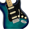 Guitarra Electrica Fender Player Stratocaster® de edición limitada HSS Plus Top, diapasón de arce, Blue Burst 0140218573 - The Music Site