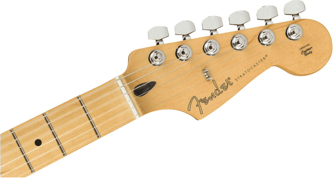 Guitarra Electrica Fender Player Stratocaster® de edición limitada HSS Plus Top, diapasón de arce, Blue Burst 0140218573 - The Music Site