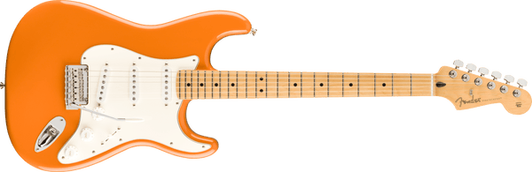 Guitarra Electrica Fender Player Stratocaster®, diapasón de arce, naranja capri 0144502582 - The Music Site