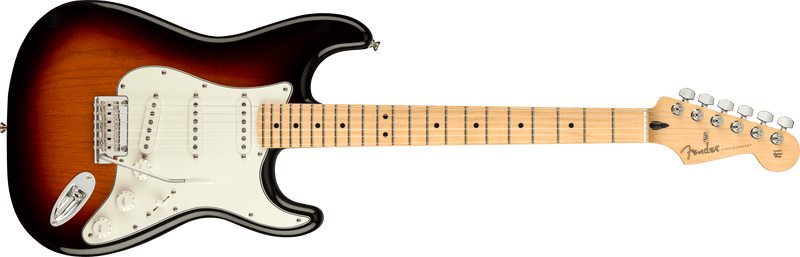 Guitarra Electrica Fender Player Stratocaster®, diapasón de arce, rayos de sol de 3 colores 0144502500 - The Music Site