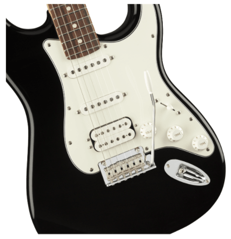 Guitarra Electrica Fender Player Stratocaster® HSS, Pau Ferro Fingerboard, Black0144523506 - The Music Site