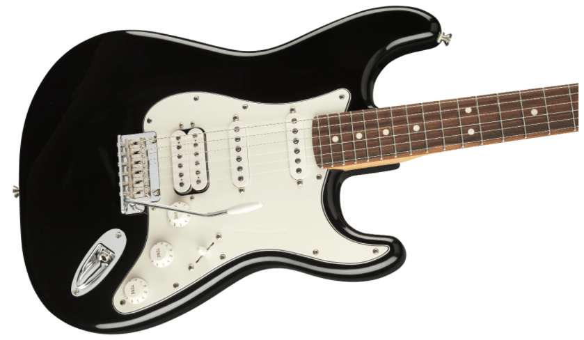 Guitarra Electrica Fender Player Stratocaster® HSS, Pau Ferro Fingerboard, Black0144523506 - The Music Site