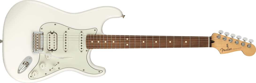 Guitarra Electrica Fender Player Stratocaster® HSS, Pau Ferro Fingerboard, Polar White 0144523515 - The Music Site