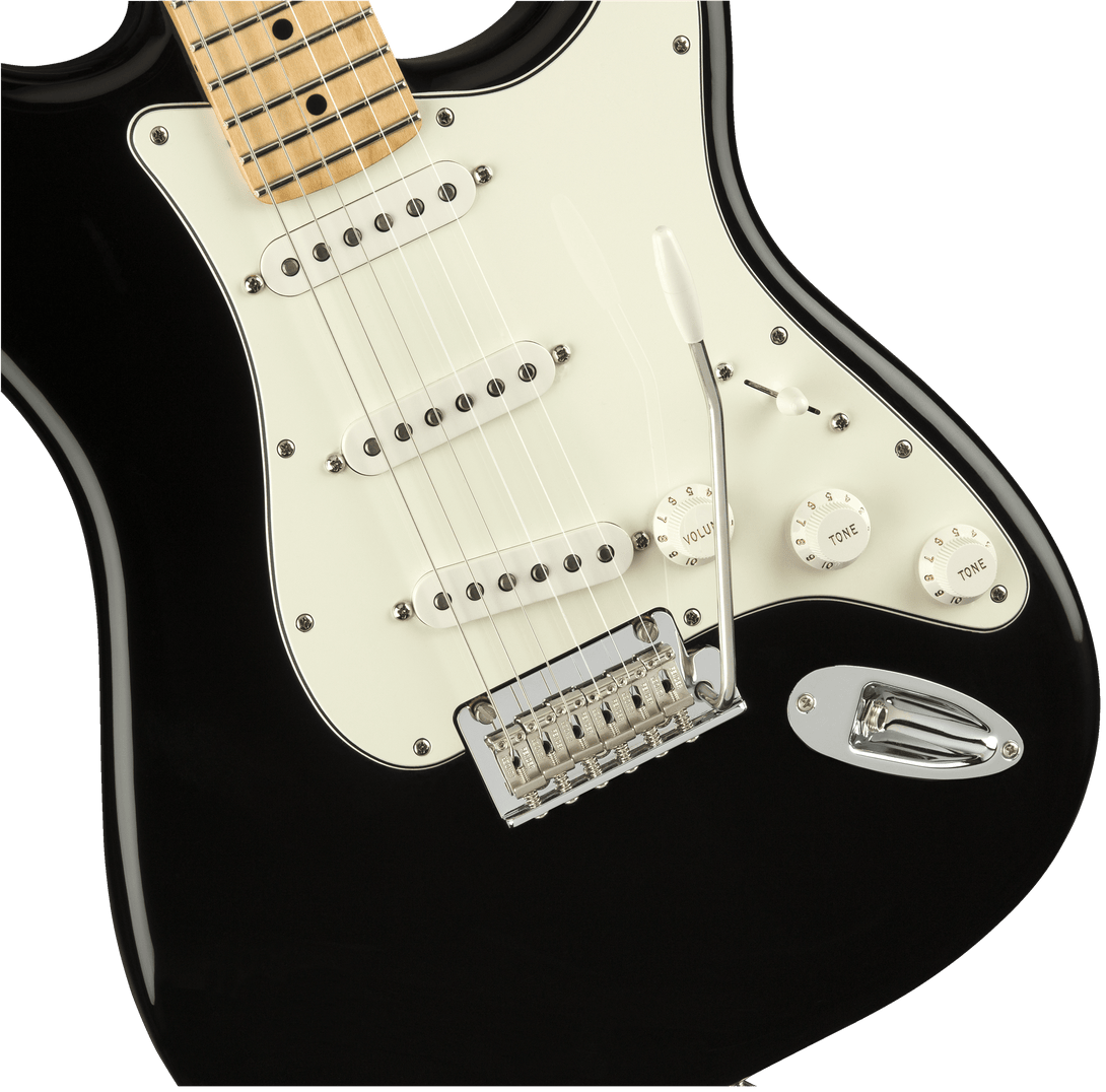 Guitarra Electrica Fender Player Stratocaster®, Maple Fingerboard, Black 0144502506 - The Music Site