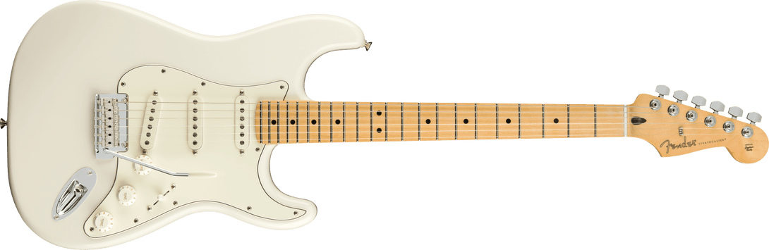 Guitarra Electrica Fender Player Stratocaster®, Maple Fingerboard, Polar White 0144502515 - The Music Site